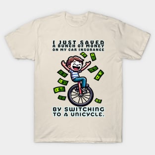 Rich Unicyclist T-Shirt